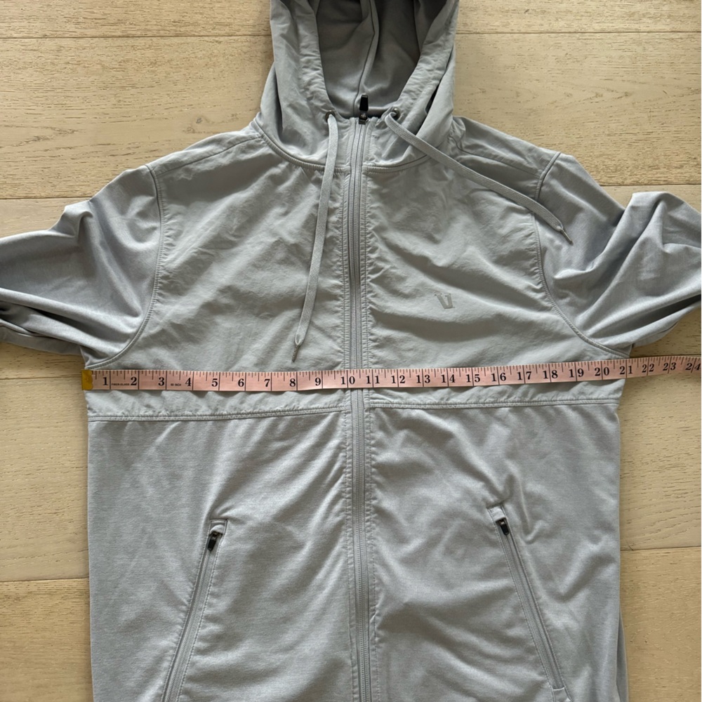 NWOT VUORI Mens Grey Sunday Element Track Jacket - Picture 11 of 12